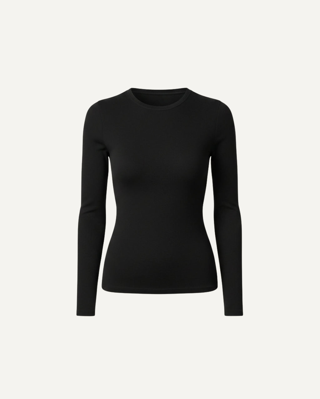 Merino Wool Longsleeve - Black