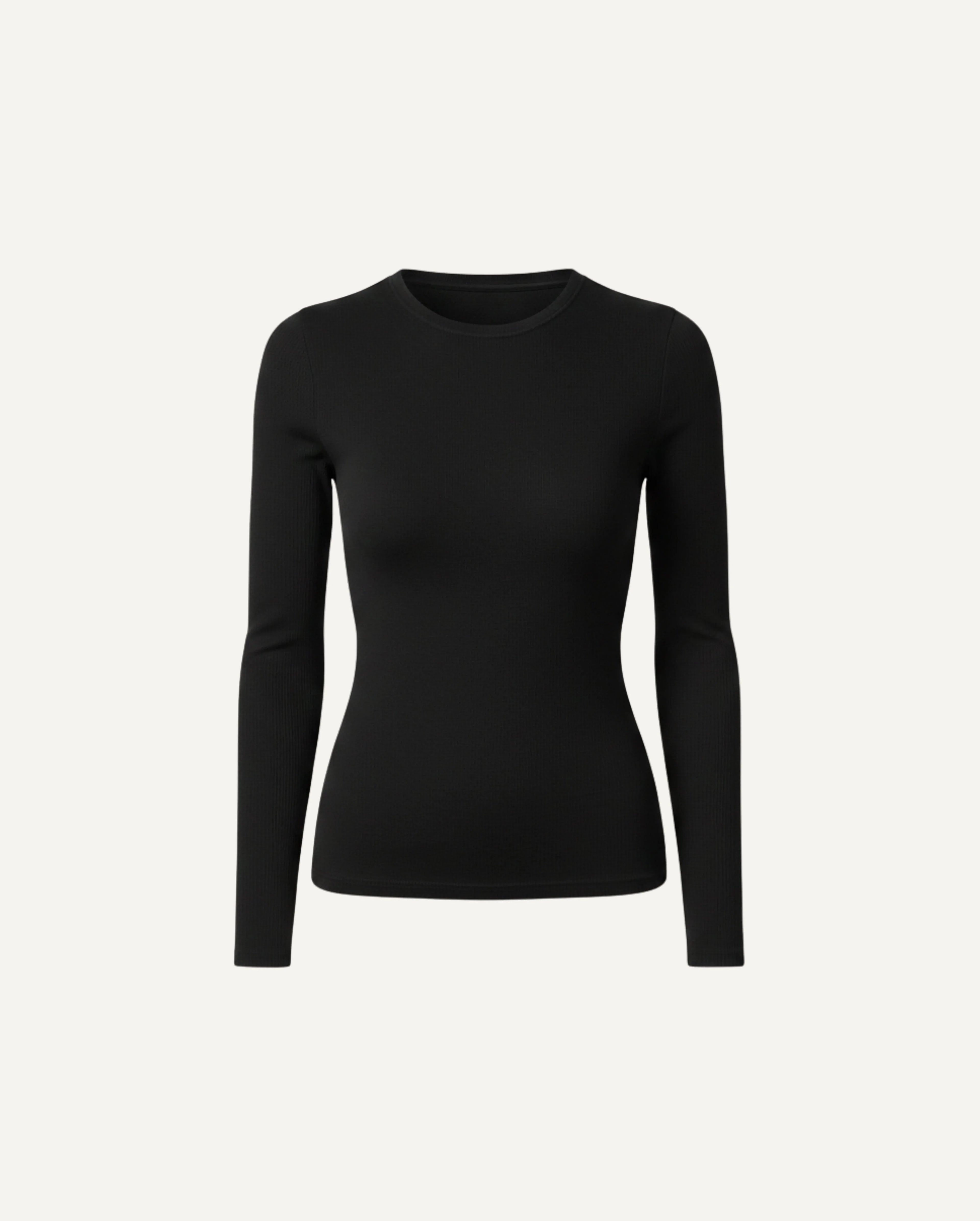 Merino Wool Longsleeve - Black