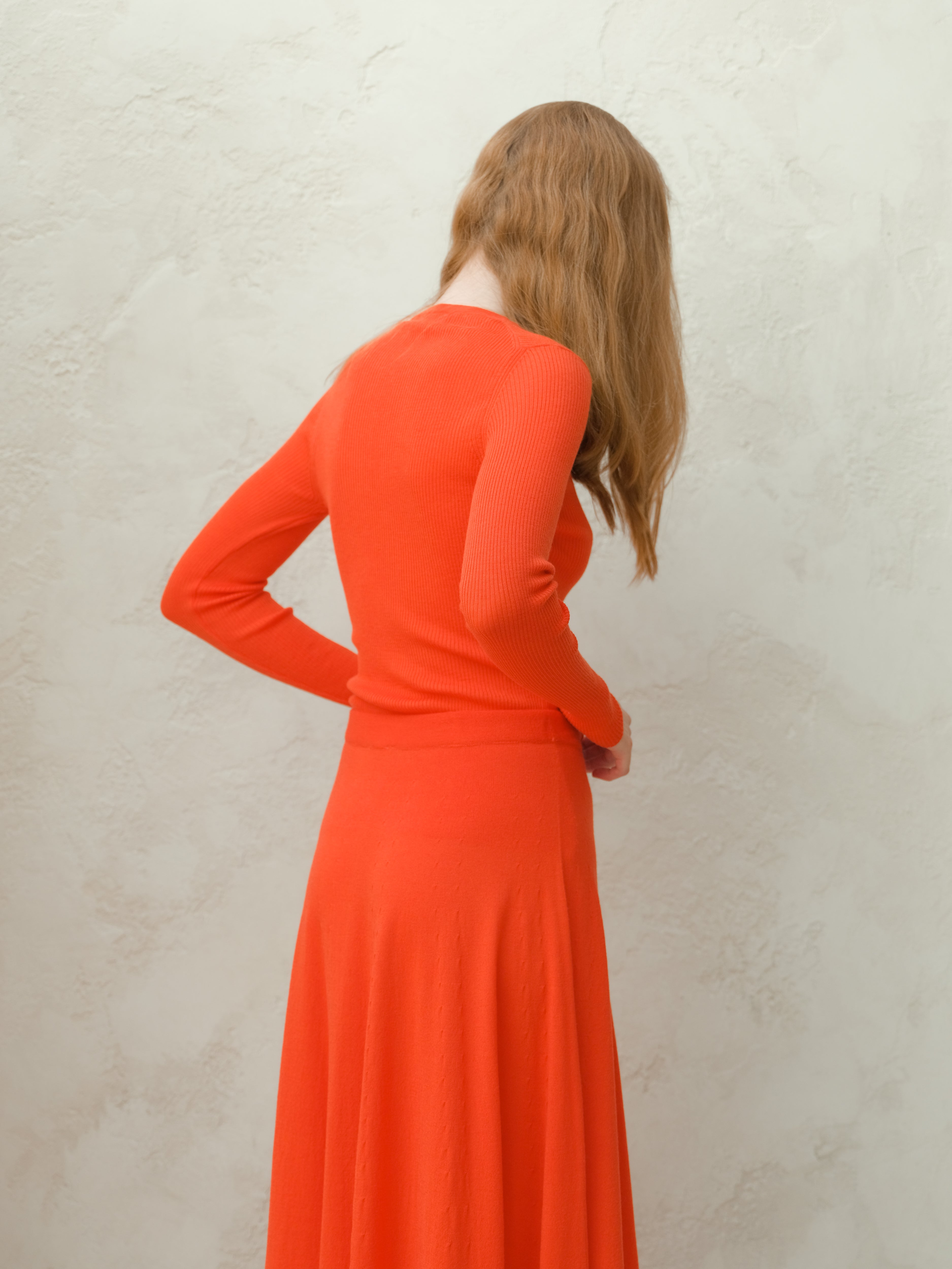 Extra Fine Merino Ribbed Fine Hanley Sweater