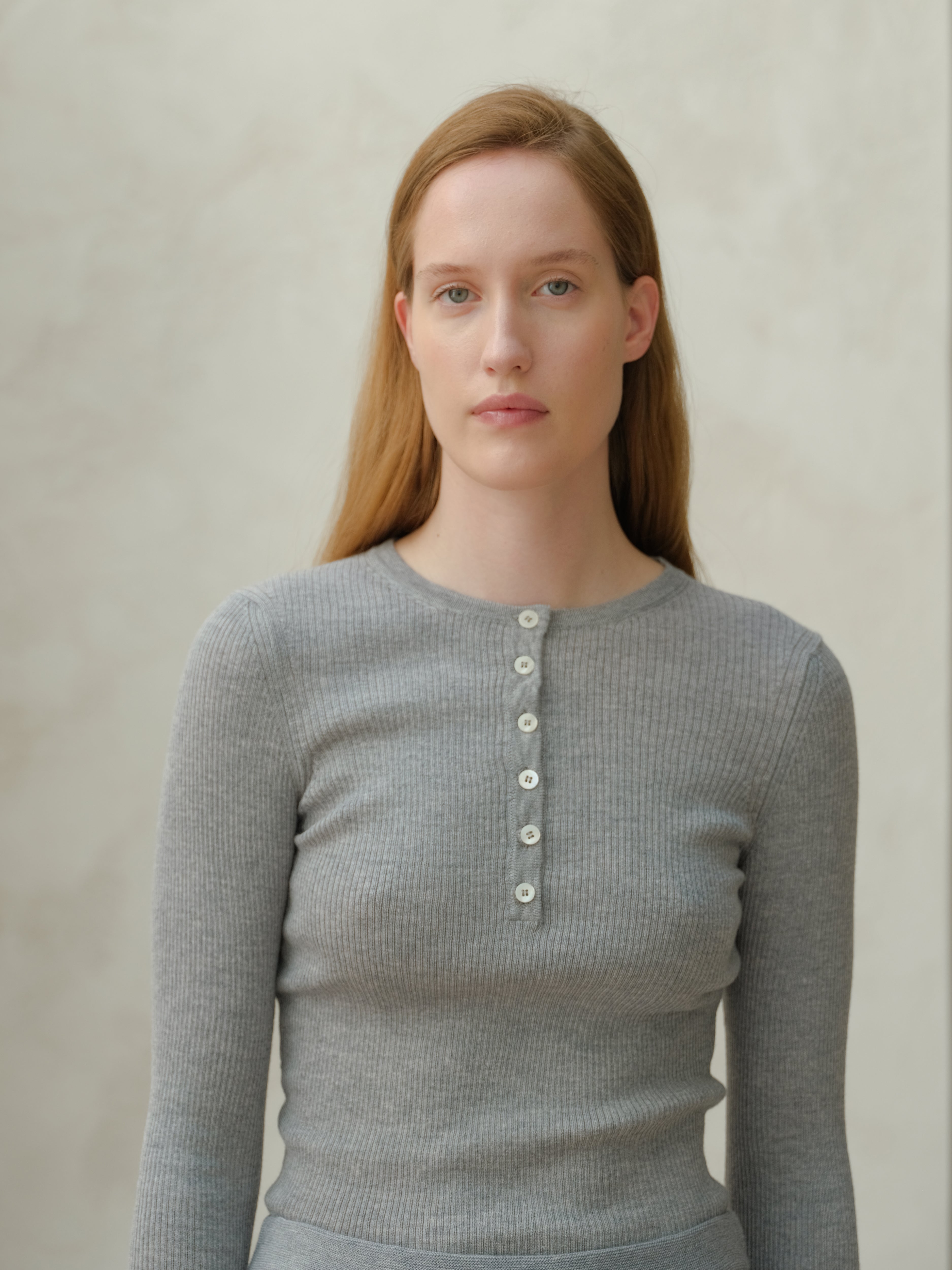 Extra Fine Merino Ribbed Fine Hanley Sweater