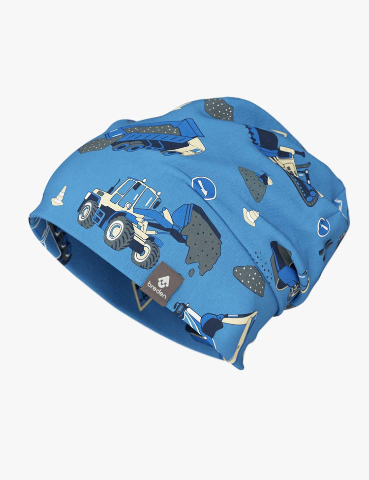 Cotton Beanie Hat With Folds DARGO