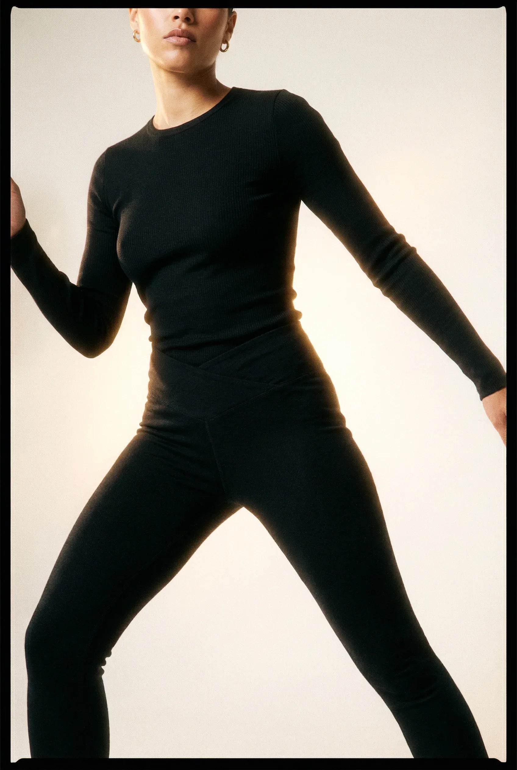 Merino Wool Longsleeve - Black