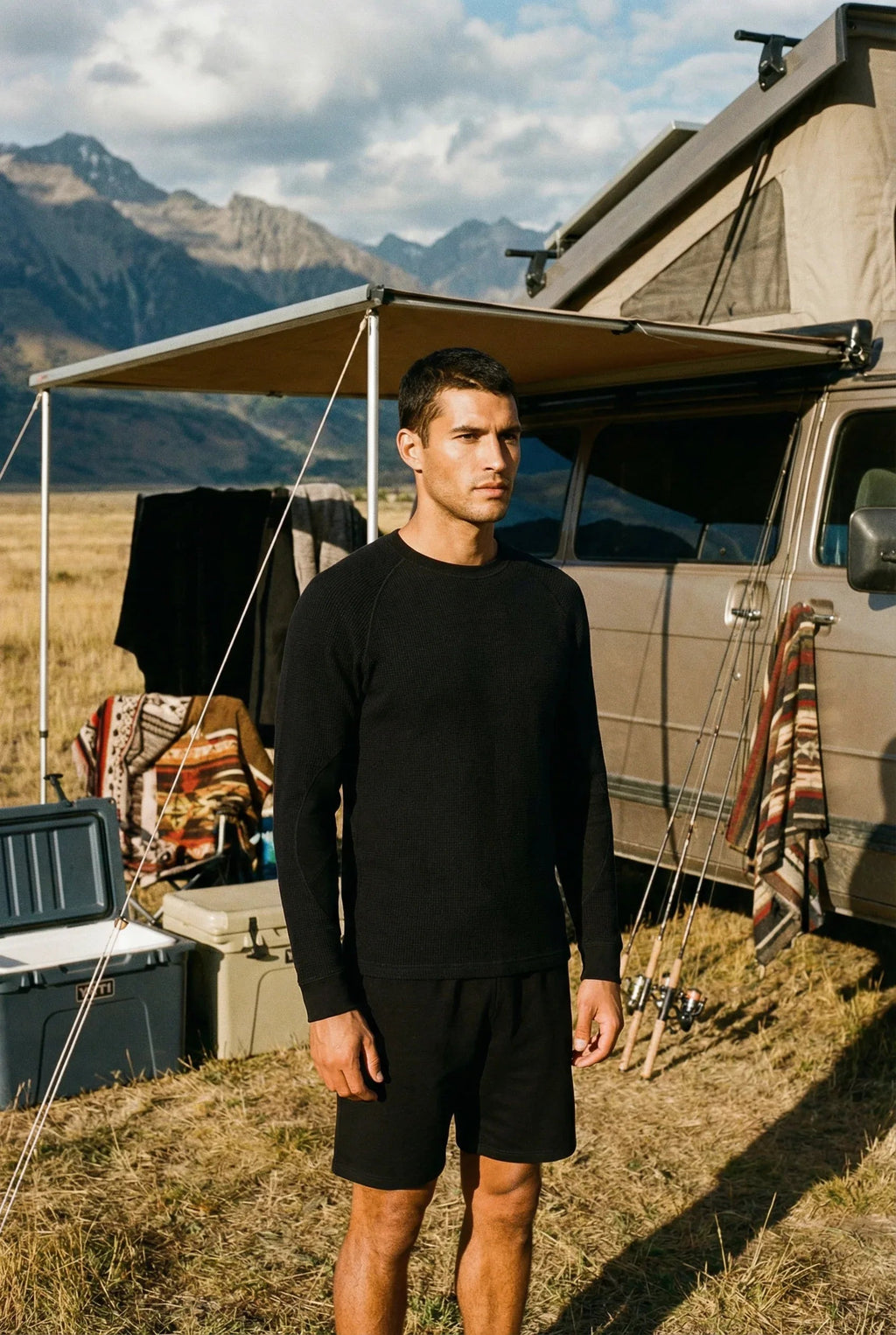 Merino Wool Longsleeve - Black