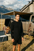 Merino Wool Longsleeve - Black