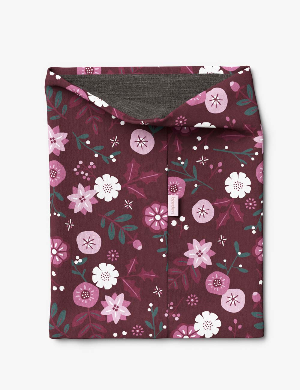 Kids Merino Neck Tube MOKKA