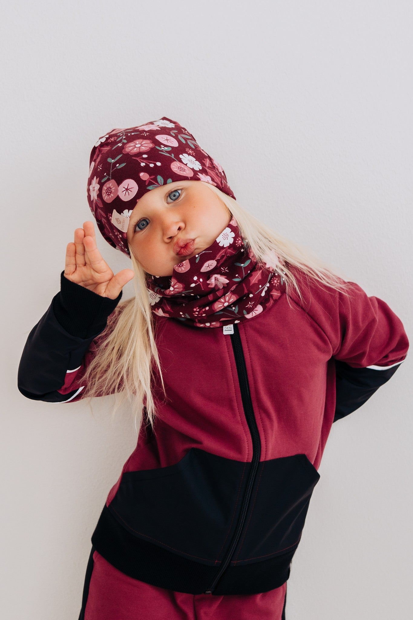 Kids Merino Neck Tube MOKKA